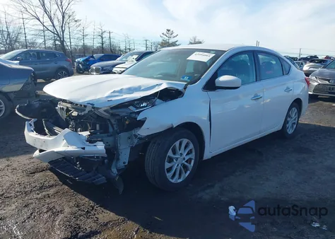 2019 Nissan Sentra Sv z USA, uszkodzony, nr VIN 3N1AB7AP1KY431137